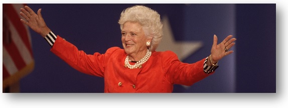 First Lady Barbara Bush